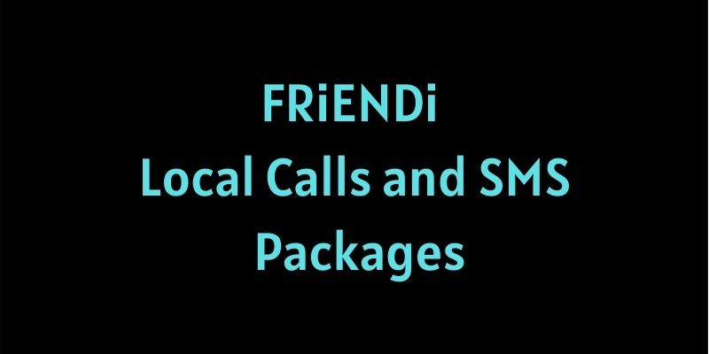 FRiENDi Local Calls and SMS Packages